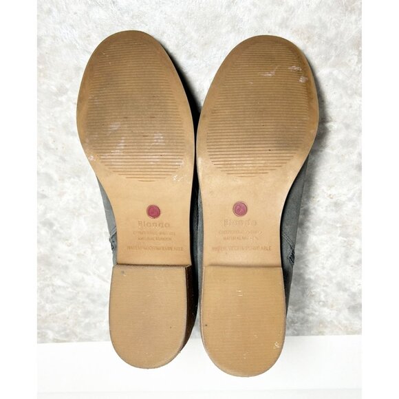 Blondo Lanka Waterproof Suede Bootie in Dark Grey - Sz 10 - Picture 8 of 12